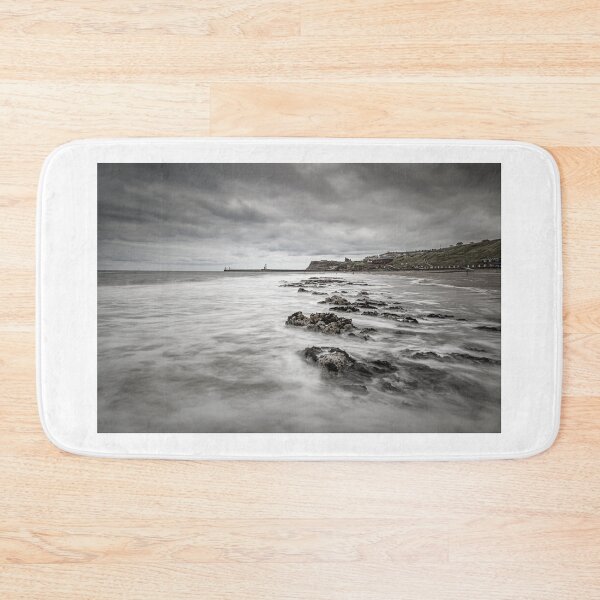 Item preview, Stormy clouds over Whitby Beach designed and sold by Incakola1.
