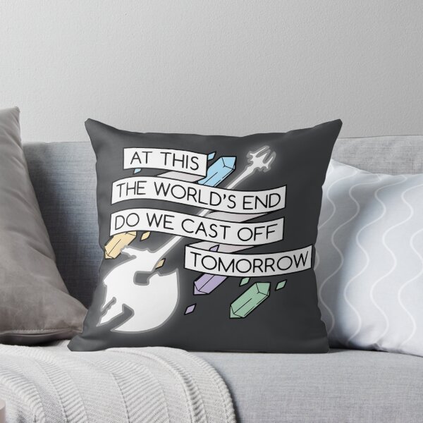 At This, The World's End Throw Pillow