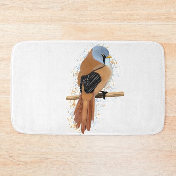 Item preview, Bearded Reedling Bird Birdlover Birdwatcher Biologist Ornithologist Garden Birds designed and sold by jz-birds.
