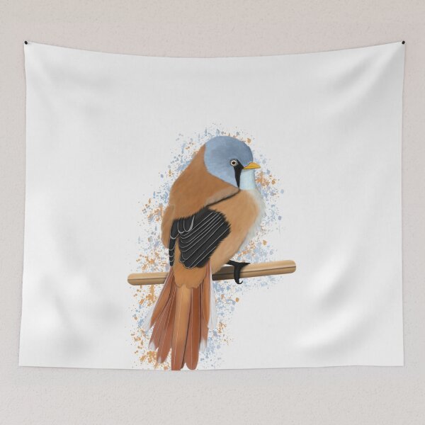 Item preview, Bearded Reedling Bird Birdlover Birdwatcher Biologist Ornithologist Garden Birds designed and sold by jz-birds.
