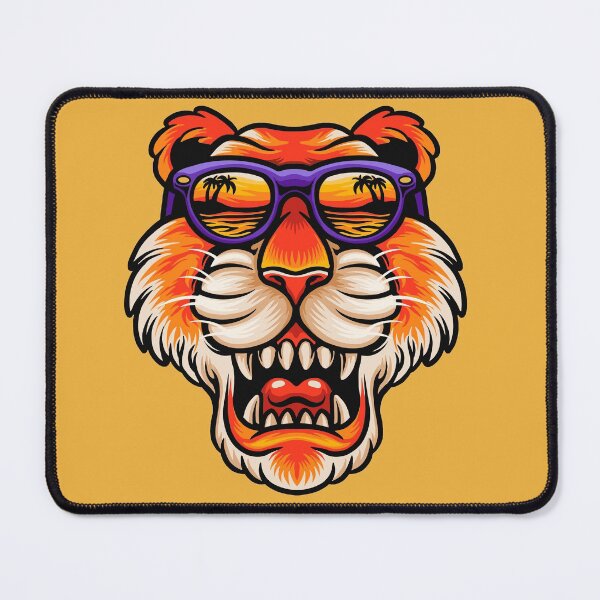Item preview, Cool Tiger with Summer Vibes designed and sold by SLAG-Creative.