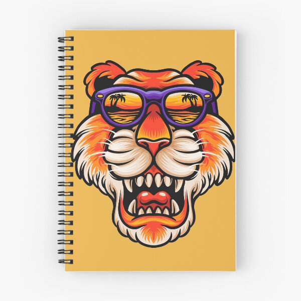 Item preview, Cool Tiger with Summer Vibes designed and sold by SLAG-Creative.