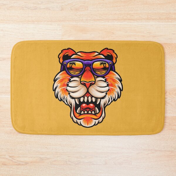 Item preview, Cool Tiger with Summer Vibes designed and sold by SLAG-Creative.