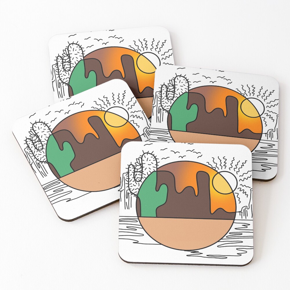 Item preview, Coasters (Set of 4) designed and sold by dodpod.