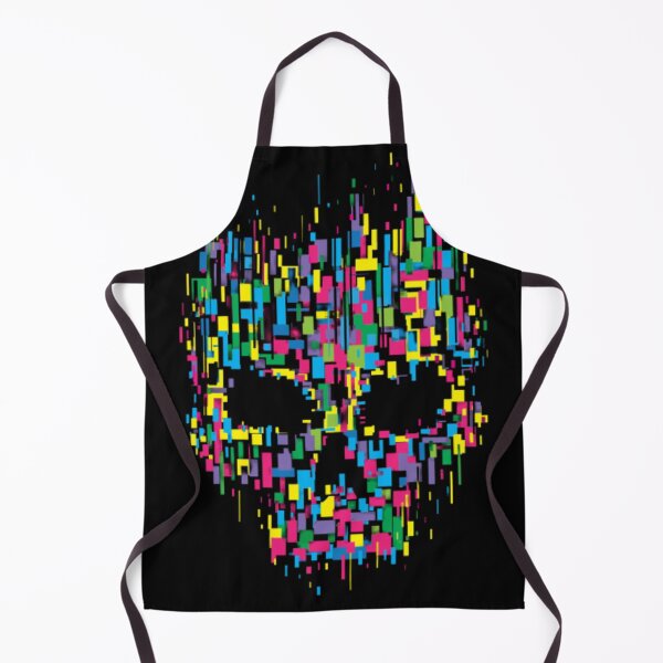 Item preview, Skull color illustration designed and sold by TeeFashionShop.