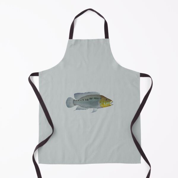 Artikelvorschau, Türkis Cichlid entworfen und verkauft von fishfolkart.