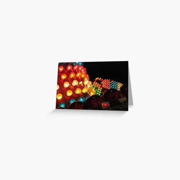 Bright Lights Greeting Card