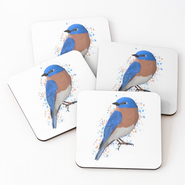 Item preview, Eastern Bluebird Bird Birdlover Birdwatcher Biologist Ornithologist Garden Birds designed and sold by jz-birds.
