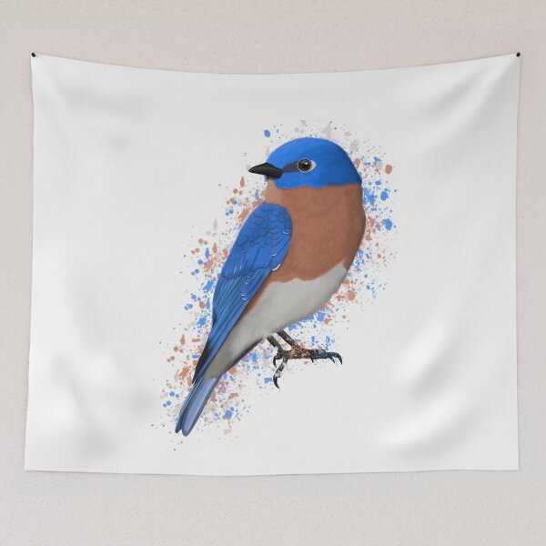 Item preview, Eastern Bluebird Bird Birdlover Birdwatcher Biologist Ornithologist Garden Birds designed and sold by jz-birds.