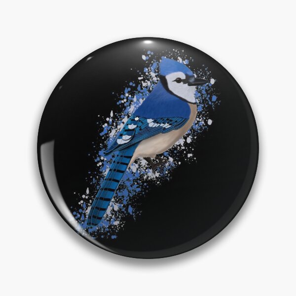 Item preview, Blue Jay Bird Birdlover Birdwatcher Biologist Ornithologist Garden Birds designed and sold by jz-birds.