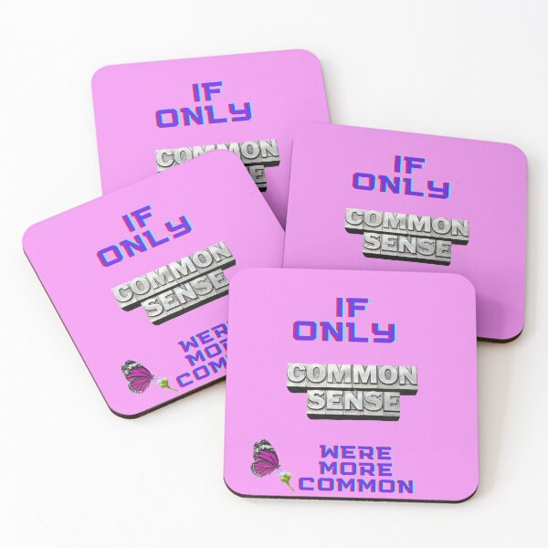 Item preview, IF ONLY COMMON SENSE WERE MORE COMMON designed and sold by forgodandcountr.