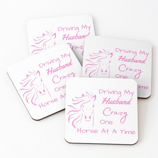 Item preview, Driving My Husband Crazy One Horse At A Time designed and sold by MamaSweetea.