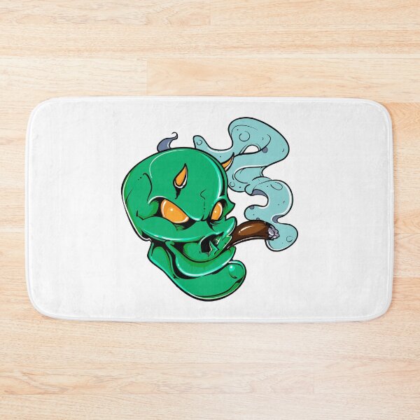 Item preview, Daemon Smoking Green designed and sold by artorno.