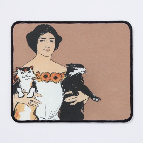 Item preview, Woman with Cats designed and sold by silvercrystal.