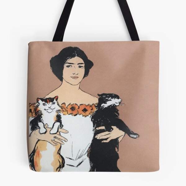 Item preview, Woman with Cats designed and sold by silvercrystal.