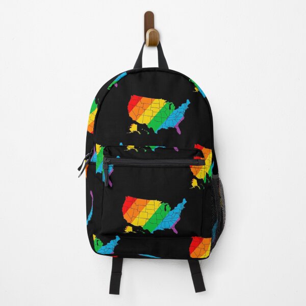 Item preview, USA Rainbow pride LGBTQ -LGBTQ pride designed and sold by Designs Of all kinds.