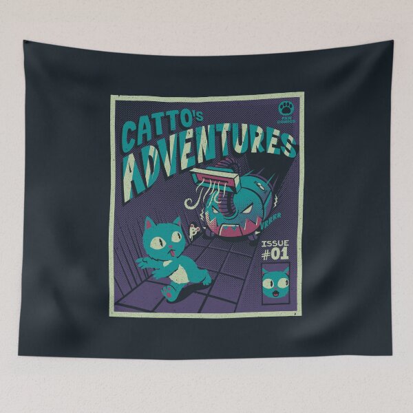 Item preview, Catto Adventures by Tobe Fonseca designed and sold by Tobe Fonseca®.