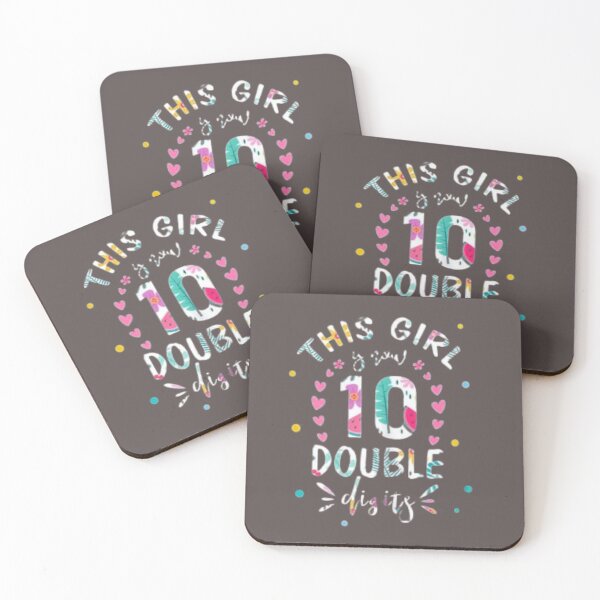 Item preview, This Girl Is Now 10 double digits shirt designed and sold by chanat3659.