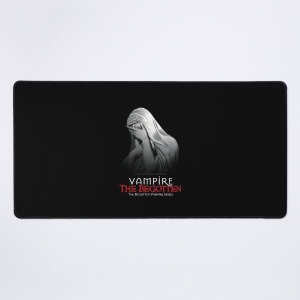 Weeping Vampire with Title | Vampire The Begotten Desk Mat