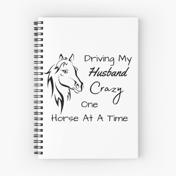 Item preview, Driving My Husband Crazy One Horse At A Time designed and sold by MamaSweetea.
