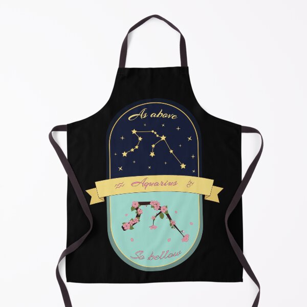 Item preview, As Above So Below - Aquarius Constellation - Aquarius Night and Day Sky - Astrology, Astronomy and Hermeticism designed and sold by Astrowl-.