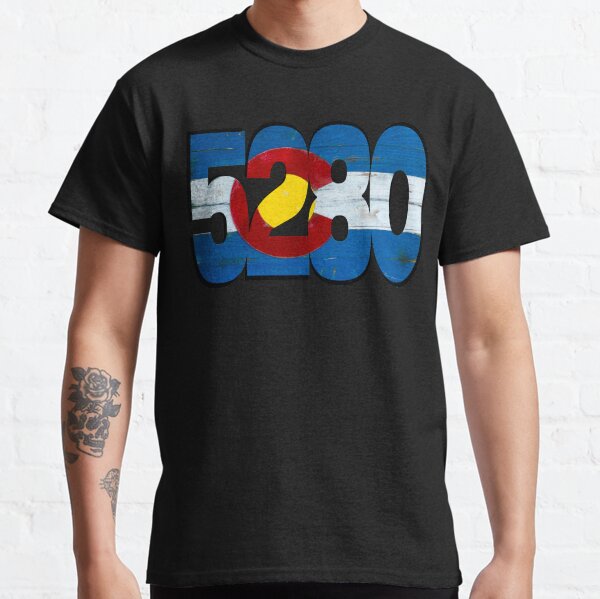 5280 Colorado flag Classic T-Shirt