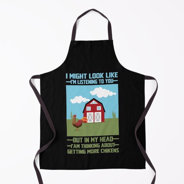 Item preview, I may appear to be paying attention to you, but my mind is on getting more chickens. - Chicken Addicts designed and sold by ussastore.