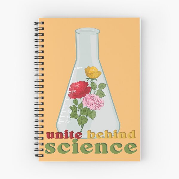 Item preview, unite behind science, erlenmeyer flask with flowers designed and sold by sweet dreamer.