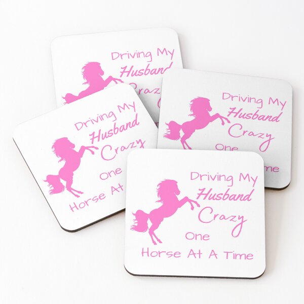 Item preview, Driving My Husband Crazy One Horse At A Time designed and sold by MamaSweetea.
