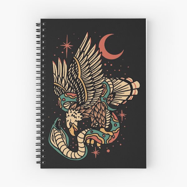 Item preview, Retro Eagle and Snake Battle designed and sold by SLAG-Creative.