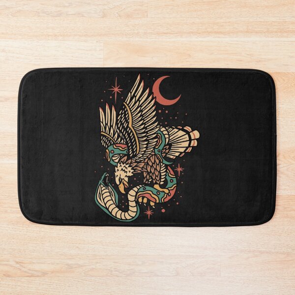 Item preview, Retro Eagle and Snake Battle designed and sold by SLAG-Creative.
