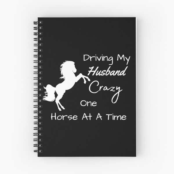 Item preview, Driving My Husband Crazy One Horse At A Time designed and sold by MamaSweetea.