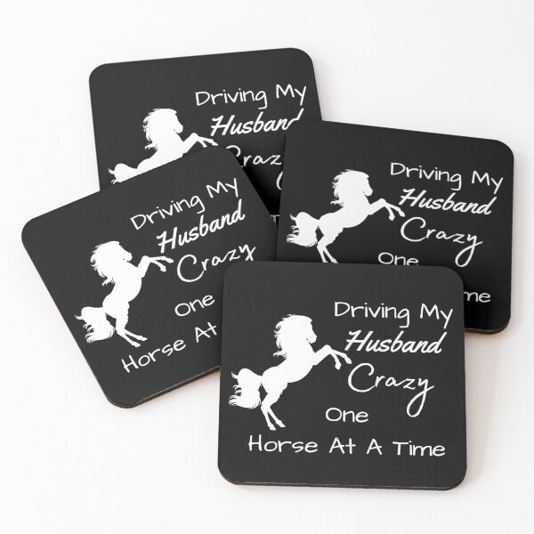 Item preview, Driving My Husband Crazy One Horse At A Time designed and sold by MamaSweetea.