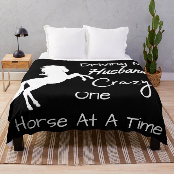 Item preview, Driving My Husband Crazy One Horse At A Time designed and sold by MamaSweetea.