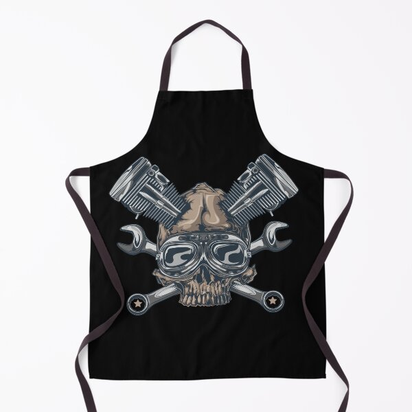 Item preview, Mechanic Skull designed and sold by FirstImpact.