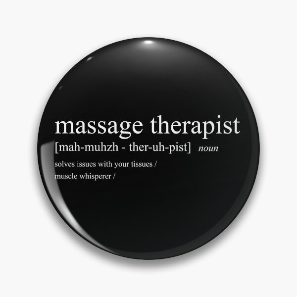 Item preview, massage therapist - definition designed and sold by Silly Lily.