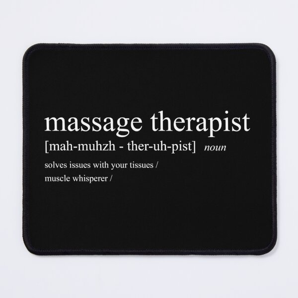 Item preview, massage therapist - definition designed and sold by Silly Lily.