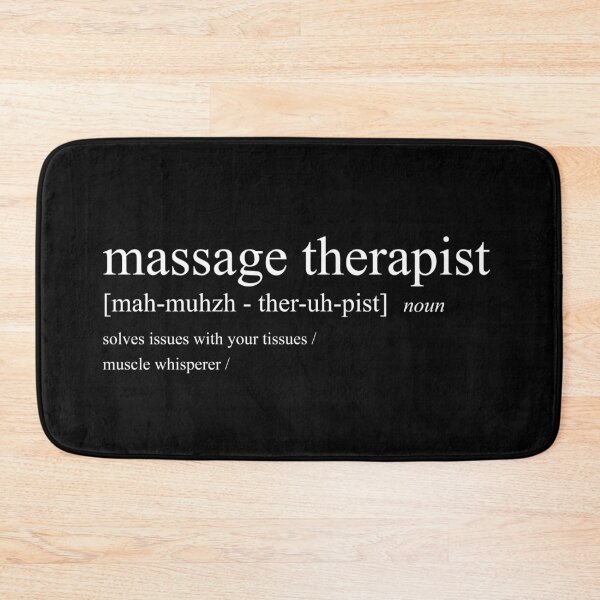 Item preview, massage therapist - definition designed and sold by Silly Lily.