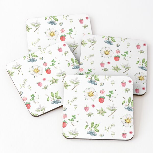 Item preview, Botanical berry painting designed and sold by PetitMartin.