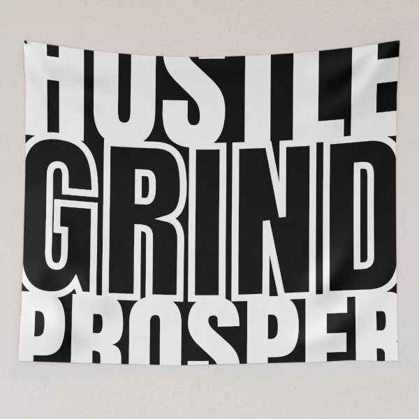 Item preview, HUSTLE GRIND PROSPER designed and sold by KingsManKind.