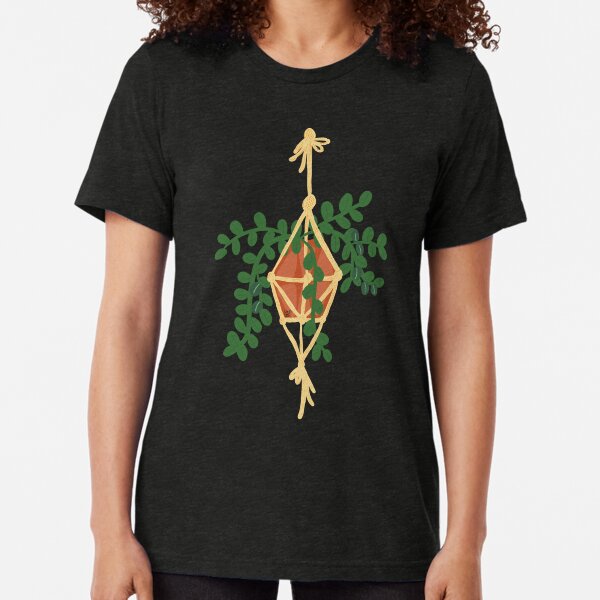 Hanging Plant Tri-blend T-Shirt
