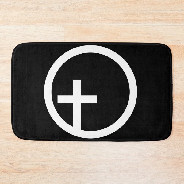 Item preview, Unitarian Off Center Cross designed and sold by signsandsymbols.