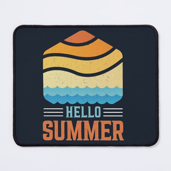 Item preview, Retro Sunset Hello Summer designed and sold by SLAG-Creative.