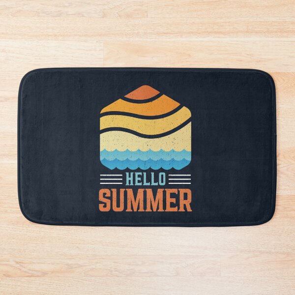 Item preview, Retro Sunset Hello Summer designed and sold by SLAG-Creative.