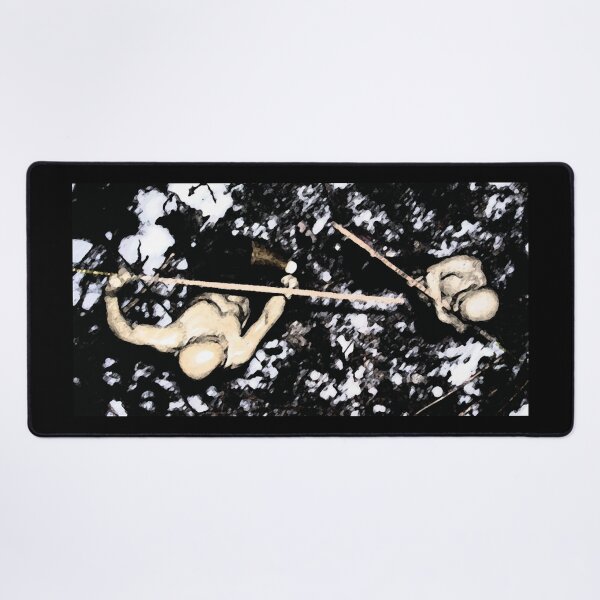 Shaolin Monk #3 Desk Mat