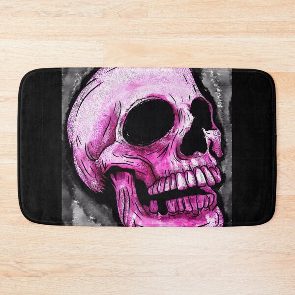 Item preview, pink skull designed and sold by Sympetrum.