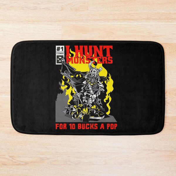 Item preview, I Hunt Monsters For 10 Bucks A Pop designed and sold by MnEmzStudio.