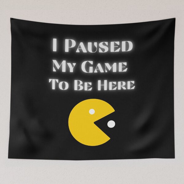 Item preview, I Paused My Game To Be Here (Yellow) designed and sold by RusticHouse.