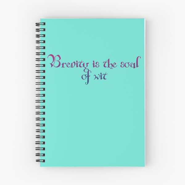 Item preview, Brevity is the soul of wit - Shakespeare Quote designed and sold by EagleFang101.