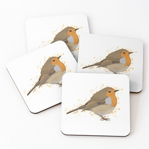 Item preview, European Robin Bird Birdlover Birdwatcher Biologist Ornithologist Garden Birds designed and sold by jz-birds.